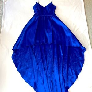 Royal Blue High Low Prom/Special Occasion Dress